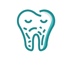 Stained Teeth Icon